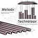 Agirlgle 44 inch Wind Chimes- Tuned Large Garden Outdoor Windchimes for Patio and Terrace - Best Metal Musical Windchime Outdoor and Home Decoration