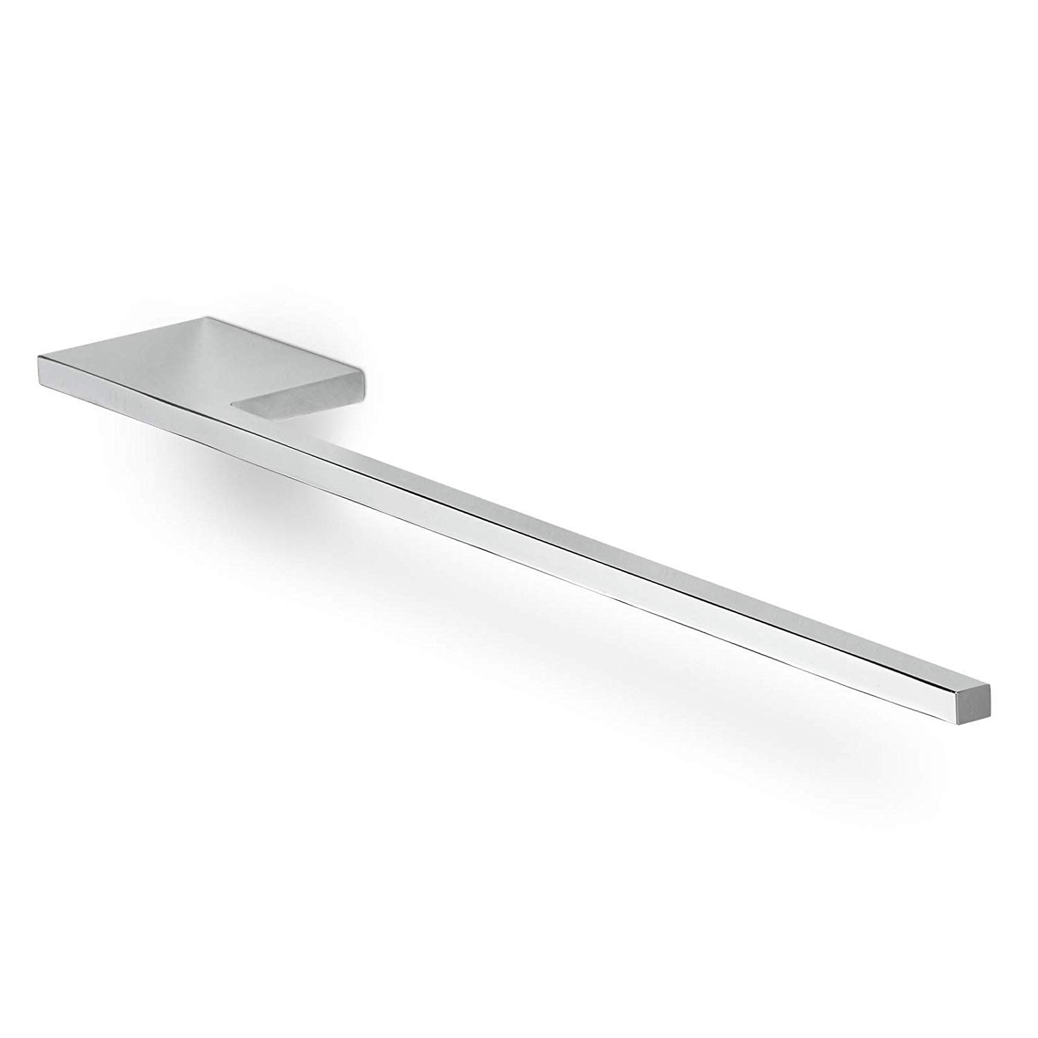 SOTECH Towel Rail PARAT for Cabinet Assembly Aluminium massive Chrome polished, Length: 400 mm, Height: 50 mm, Width: 8 mm,