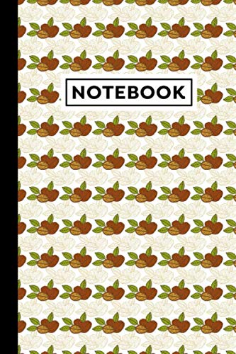 Notebook: Walnuts Notebook - Walnuts Themed Gift For Walnuts Lovers - Walnuts Journal - Ideal For Daily Writing, Sketching, Taking Notes - 6 x 9 in - 120 Blank Lined Pages With Walnuts Themed Borders