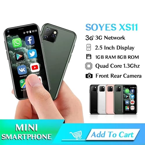 SOYES XS11 Super Mini Smartphone Pocket Cellphone 1GB