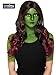 Secret Wishes Women's Guardians of the Galaxy Gamora Costume, GOTG, Wig