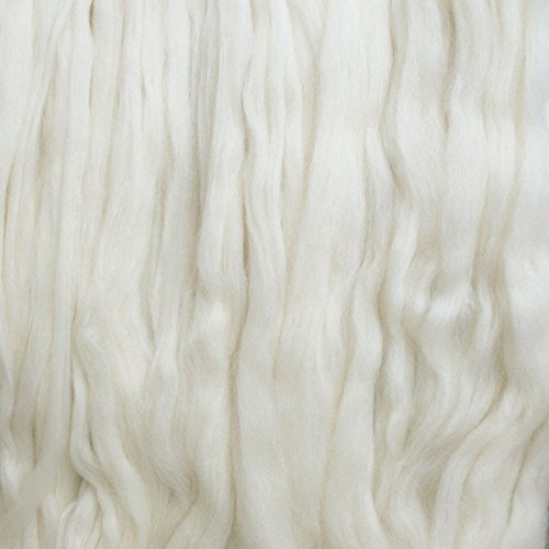 EASY SPINNING FIBER - Learn Spinning in a Jiffy. Pre-Drafted Pencil Roving. Luxuriously Soft Silk Merino, Lotus