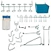 Crawford 1843B Pegboard Organizer, 43-Piece