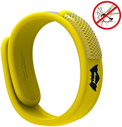 Auberge All Natural Mosquito Repellent Bracelet for Women with Organic Essential Oils Diffuser (Daffodil)