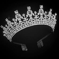 COCIDE Queen Tiaras and Crown with Comb for Women