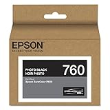 Epson T760120 T760120 (760) UltraChrome HD Ink Photo Black