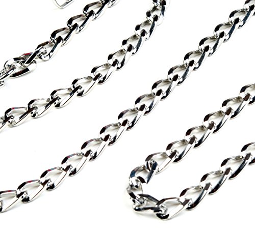 DoubleK Skull Pendant Classic Biker Key Jean Wallet Chain (23.5"3.2oz) SLV NCS76