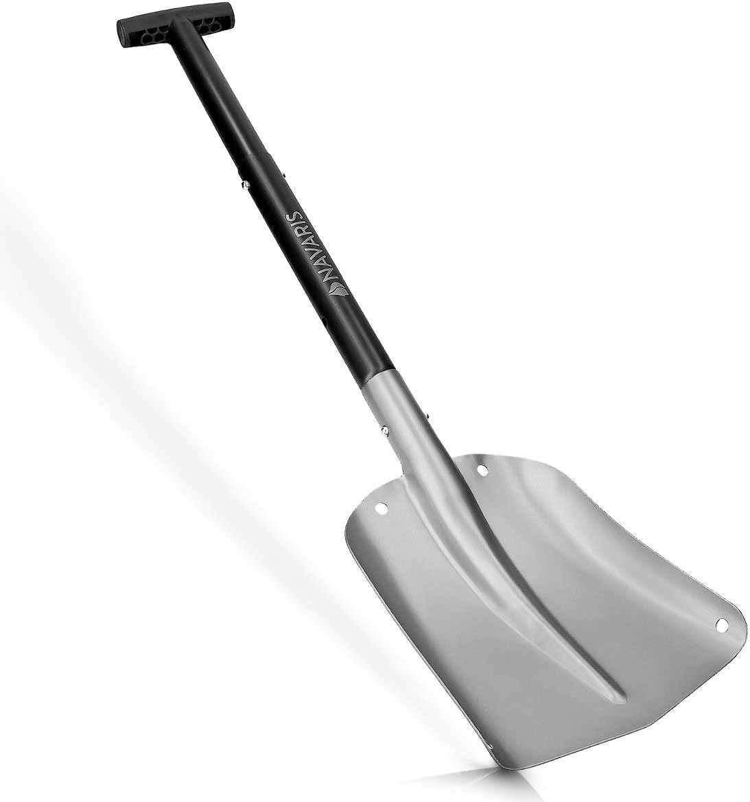Navaris Collapsible Camping Shovel Portable Lightweight Aluminium