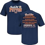 Denver Broncos Fans. Thanks Peyton. Peyton Manning Tribute Navy T Shirt (Adult & Youth Sizes)