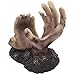 Zombie Rising up from The Grave Wine Bottle Holder Sculpture for Scary Halloween Party Decorations and Spooky Gothic Home Decor Tabletop Wine Racks & Decorative Display Stands As for Undead Fans
