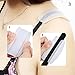 Ewinever(R) 5 Pairs Silicone Bra Strap Cushions Holder Non-Slip Comfort Shoulder Pads(2 Black,2 transparent,1 Beige)