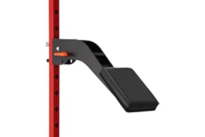 ER KANG Chest Support Rack Attachment, Row Fly Curl Machine Fits 2''x2'', 2''x3'', 3''x3'' Power Cage with 1'' Holes, Chest Fly Attachment Home Gym (DNQD)