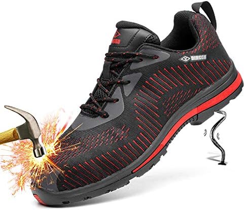 unisex steel toe work shoes industrial&construction shoes puncture proof safety shoes