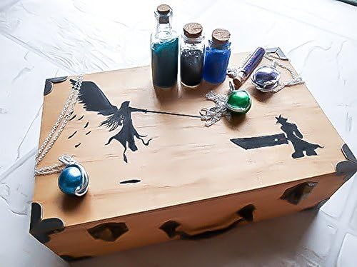 Final Fantasy Gift Box Set By Arcane Attire | Final Fantasy Jewelry Box | Final Fantasy Necklace | Final Fantasy Potions