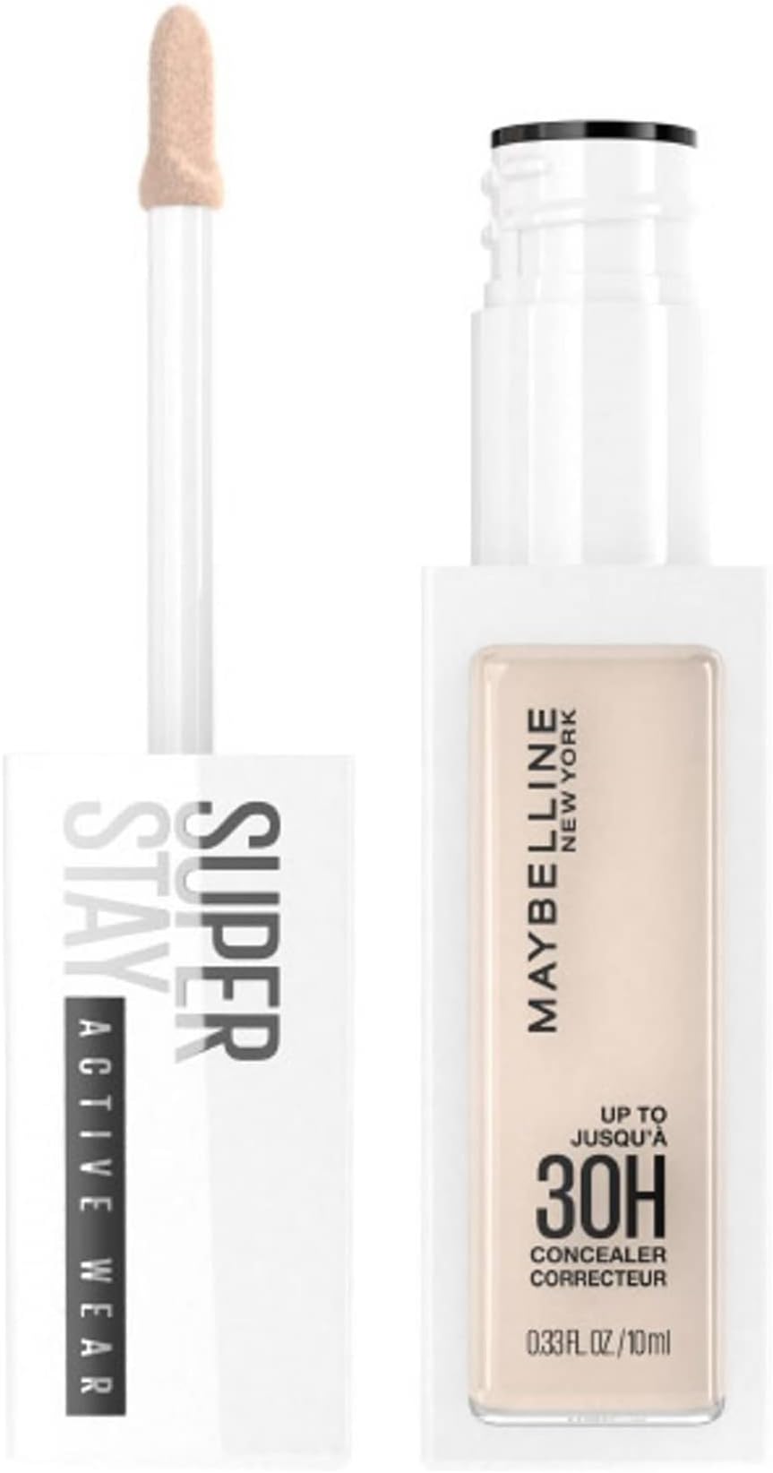 Maybelline SuperStay Active Wear Concealer 30H Full Coverage Matte Fair Off