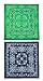 CTM 27 Inch Extra Large Cotton Texas Paisley Bandana