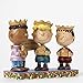 Peanuts by Jim Shore Three Wise Men Linus, Schroeder, Franklin Stone Resin Figurine, 4.6”