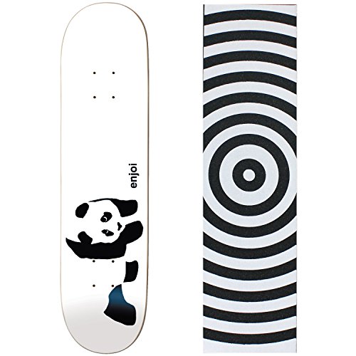 Whitey Panda Deck Only Skateboard Target Grip