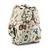 Buttons Cloth Diaper Cover – Snap Super One Size (12-40lbs) (Critter)