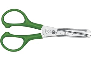 Westcott 11102 Lefty Scissors, Blunt - 4 3/4", Green, 4.75 inch