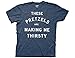 Ripple Junction Seinfeld These Pretzels Are Making Me Thirsty Adult T-Shirt