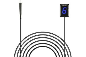 Idea Waterproof Motorcycle Gear Indicator for Honda CB300F CBR400R CBR600RR Fury NC Motorcycle Gear Meter LED Digital Display Shift Lever Sensors