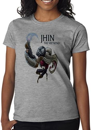 League of Legends Jhin The Virtuoso Women' s Shirt Custom Made T-shirt (XL)