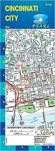 Cincinnati Oh Street Pearl Map Laminated Gm Johnson 9781897359747 Amazon Com Books
