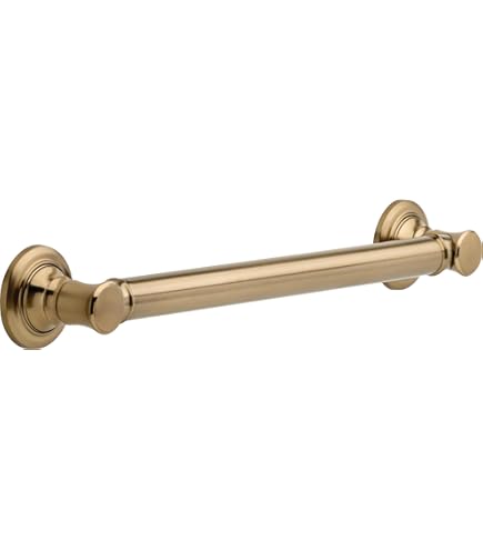 Amazon.com: Delta Faucet 41712-CZ Transitional 12-Inch Grab Bar