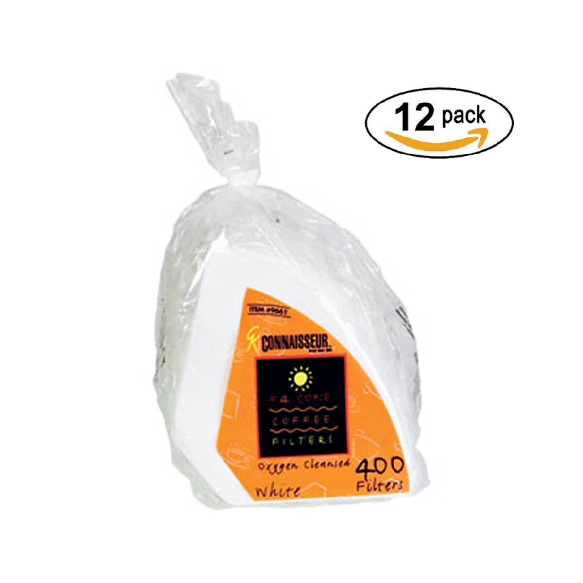 Rockline Connaisseur 4 Cone Coffee Filter Oxygen Cleansed 12 Pack Bulk Rat Coffee Shop