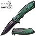 Elk Ridge Personalized Laser Engraved Tactical Pocket Knife, Fathers Dad for Day, Groomsmen Gift, Graduation Gifts, Gifts for Men