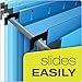 Pendaflex SureHook Reinforced Extra Capacity Hanging Pockets, Letter Size, Assorted Colors, 4/PK (09213)