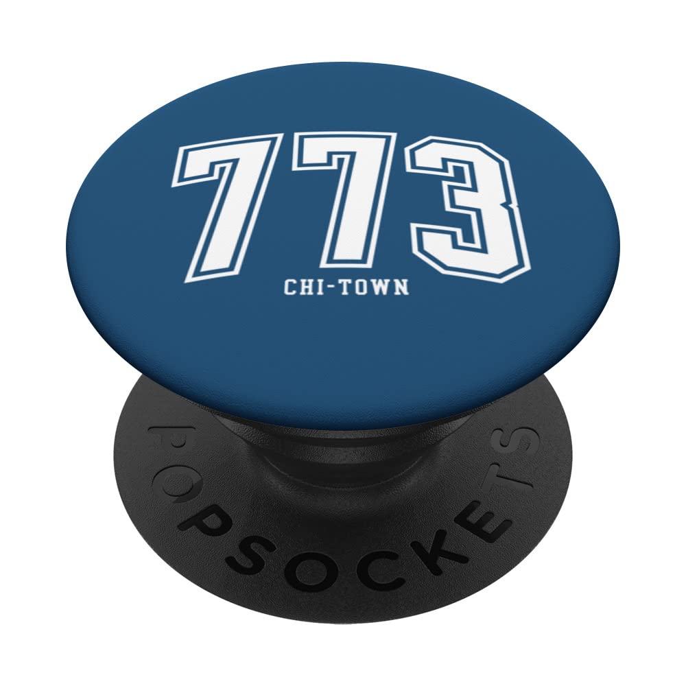 773 Chi-Town Chicago IL Classic Athletic Design PopSockets Swappable PopGrip — image 1