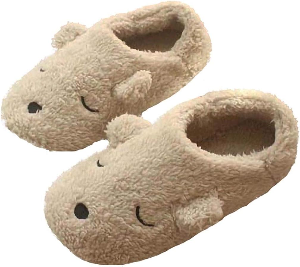 fluffy bear slippers