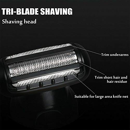 Innoo Tech Tondeuse à cheveux professionnelle pour homme 5 en 1 multifonction sans fil pour barbe, nez et corps, kit de coupe de cheveux tout-en-un avec affichage LED rechargeable par USB humide