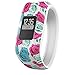 Garmin Vivofit Jr. Activity Tracker for Kids, Regular Fit - Real Flower (010-01634-02) + 1 YR CPS Enhanced Protection Pack