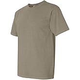 Comfort Colors Men's Adult Short Sleeve Tee, Style 1717 (4X-Large, Khaki)