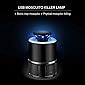 HNESS Eco Friendly Electronic LED Mosquito Killer Machine Trap Lamp,USB Powered Electronic Fly Inhaler Mosquito Killer Lamp,Mosquito Killer lamp for Home,Mosquito Killer lamp,Mosquito Killer