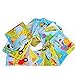 2 pics Wooden Cartoon Animal Puzzles ,Educational Toys for 0-4 Year Old (16 pieces),baby Kids Training Toy -Assorted Styles