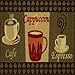 Kitchen Rugs and Mats - Non Skid, Rubber Back - Coffee Themed - Doormat