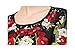 Tuliplazza Women's Floral Cocktail Party Prom Midi Embroidered Lace Dress