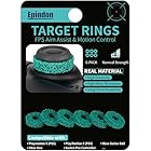 Epindon ターゲットリング | FPS エイムアシスト 精度向上 モーションコントロール | PS5， PS4， Xbox Series X/S， Switch Pro， PCコントローラー対応 | 標準の硬度 (グリーン) 6個入り