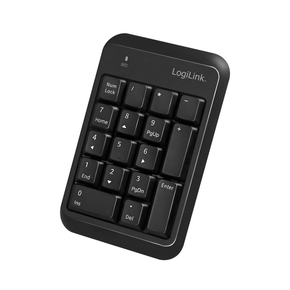 Logilink ID0201 Wireless Bluetooth V5.1 Keypad Black