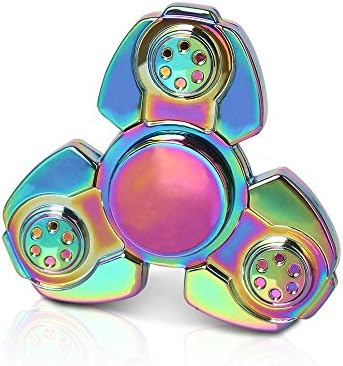 Hand Spinner Fidget Spinner EDC ADHD Focus Toy Ultra Durable High Speed 2-6 Min Spins Precision Zinc Alloy