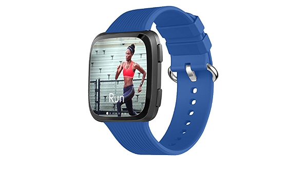 Amazon.com: vodke reloj bandas para Fitbit Versa hombre mujer, silicona  suave Reemplazo Deportes bandas de reloj/correa/pulsera/Pulsera accesorio  para Fitbit Versa Smartwatch : Celulares y Accesorios