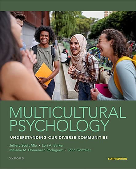 Multicultural Psychology