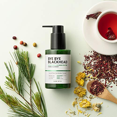SOME BY MI Bye Bye Blackhead 30 Days Miracle Green Tea Tox Bubble Cleanser 120g - //medicalbooks.filipinodoctors.org