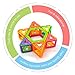 Magnetic Blocks, Magnetic Tiles, 55 Pcs Magnetic Tiles Building Blocks Magnetic Construction Set Educational Stacking Toys