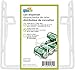 Honey-Can-Do KCH-01849 Beverage Can Dispenser Wire Rack, White, Holds up to Seven 12-Ounce Cans