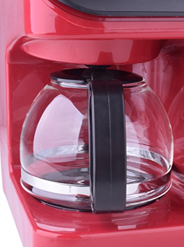 Elite EBK-1782R Maxi-Matic 3-in-1 Deluxe Breakfast Station, Red - Thumbnail 5